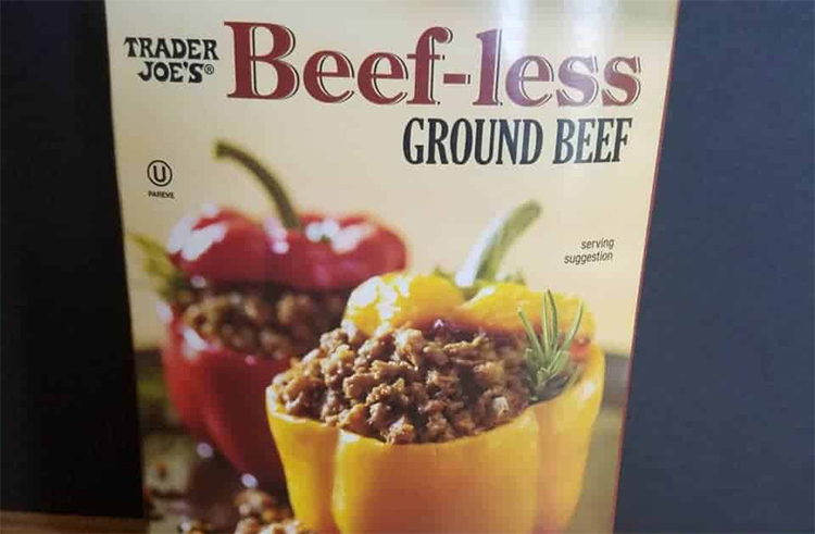 trader joe's beefless ground beef